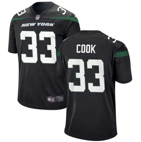 Men & Women & Youth New York Jets #33 Dalvin Cook Black Stitched Vapor Untouchable Limited Jersey